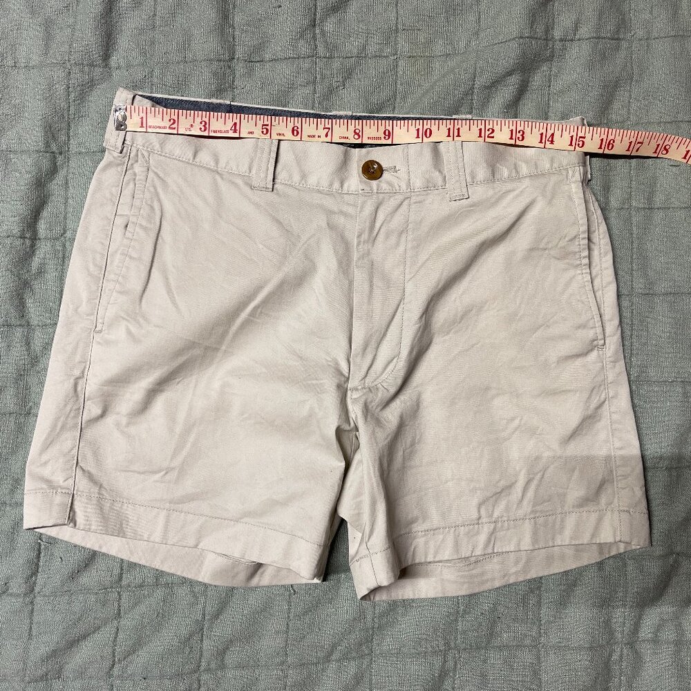 J Crew Stretch Chino Shorts White